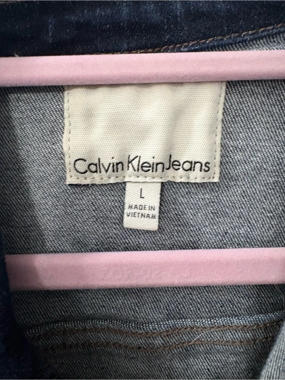 Calvin Klein Jeans Indigo Denim Trucker Jacket